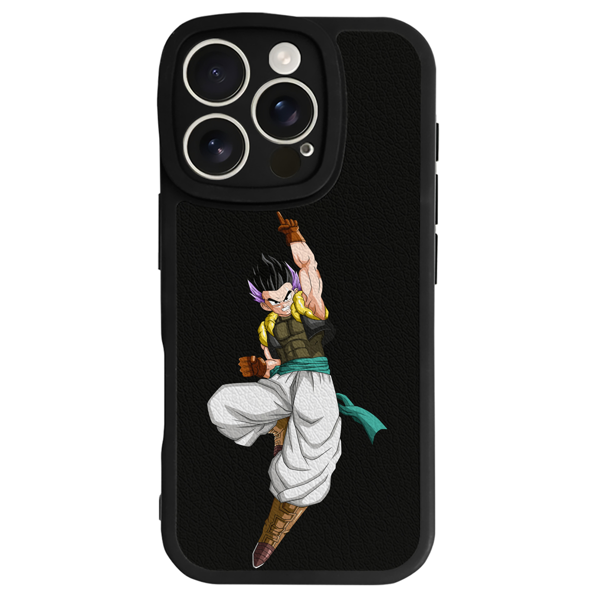 （画像用） ドラゴンボール 孫 悟飯（そんごはん）DRAGON BALL Son Gohan 【iPhone 16シリーズ対応】シリコンスマホケース（レザー調） 材質：シリコン